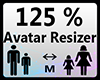 Avatar Scaler 125%