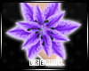 *D* Purple Lily Anklet r