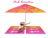 Pink Sunset Umbrella