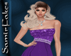 SF/Stefania Purple Dress
