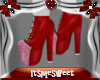 Candy Girl Shoes - Red