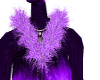 purple skunk chest fur