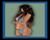 bikini blue pregnent