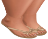 Flip Flops/ Tan