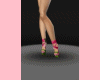 Pink rose heels