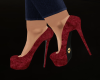 Burgandy heels