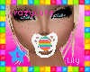 !L Playful Stripes Paci