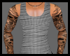 (DP)Gray Ribbed Tank M