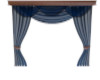 Royal blue curtians