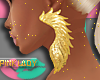 <P>Gold Wings Earrings