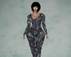 Grey Skull Onesie