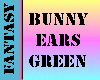 [FW] bunny ears green