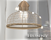 H. Gold Ceiling Lamp