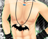 /!/ Bat Black necklace