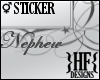 }HF{ Nephew Sticker