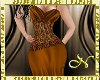Mustard Gold Formal Gown