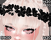 Flowers Head Black