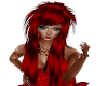 TEF RED FRILLY COUTURE