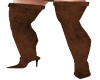 Brown Saddle Boots
