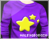 {HG} Purple Star Sweater