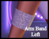 ! Silver Arm Band Left