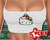 L! Christmas kitty top