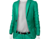 Casual Teal Suit