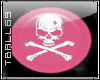 pink pirate button
