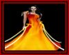enturnal flame gown