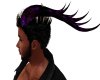 Dark Purple Dragon Horns