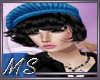 !MS!Winter Hat Blue Zava