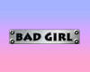 Bad girl sticker