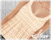 !S! Apricot Knitted Tank
