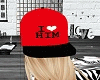 *DNGRS*SNAPBACK LOVE RED