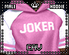 Pink Joker Hoodie