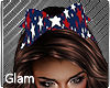 G USA Star Hair Bow