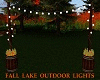 Fall Lake Outdoor Lights