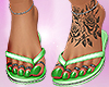 .Vibrant Sandal.