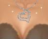 Glitter Hearts Necklace