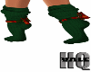 Christmas Socks Green