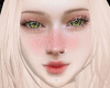 M' Flower Eyes Green
