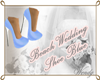 wedding shoe blue