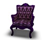 Purple French Chair