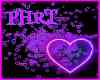 Glow Neon Purple Heart