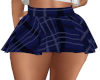 Blue Plaid Short Skirt