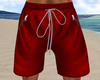 Red Baggy Shorts
