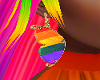 FG~ Psy Rainbow Earrings
