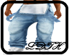 Jeans Hot (M) Blue