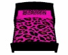 Pink Leopard Toddler Bed