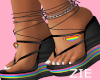 Pride Sandals Black